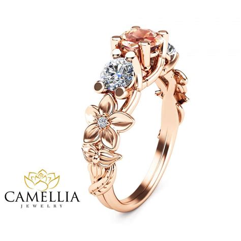 camellia wedding rings.